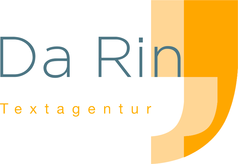  Text, Lektorat & Coaching Köln | Textagentur Da Rin | Logo